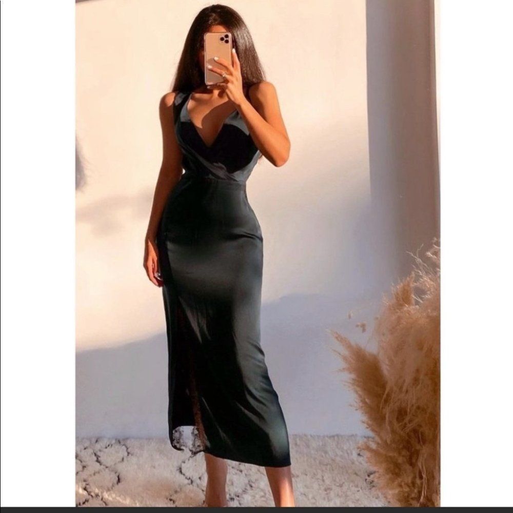 ZARA LACE SLIP DRESS - Picture 3 of 8
